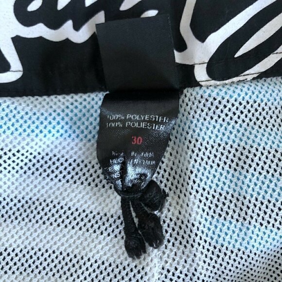 Maui & Sons Purple Blue White Striped Boardshorts 30 - Picture 5 of 7